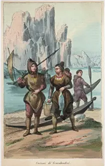C1850: Racial Types - Greenland - circa 1850