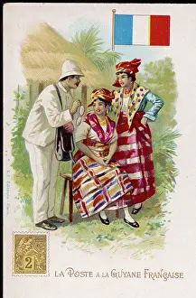 Guyana: Racial Types - Guyana - Postman