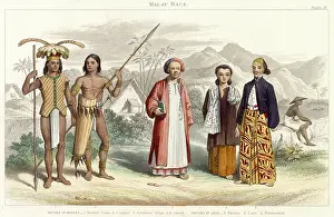 Dyaks: RACIAL TYPES MALAY
