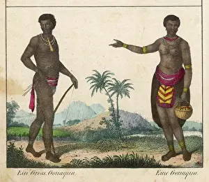 Tribespeople: RACIAL TYPESs AFRICA
