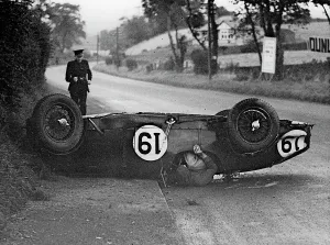 Ards: Racing accident