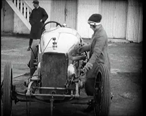 Cummins: Racing Driver Ivy Cummins Wearing A Racing
