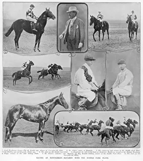 Horserace: Racing at Newmarket