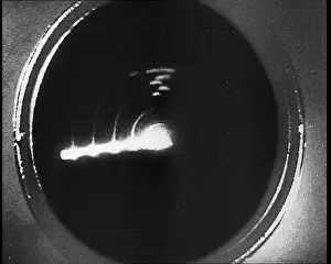 Faint: A Radar Screen Showing a Faint Signal