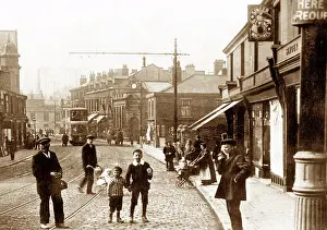 Radcliffe: Radcliffe Stand Lane early 1900s