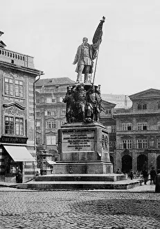 Radetzky: The Radetzky monument in Prague