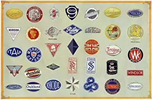 Straker: RADIATOR BADGES 1926
