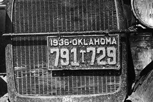 License: Radiator and License Plate