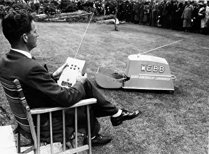 Mower: Radio Controlled Lawn Mower 1959
