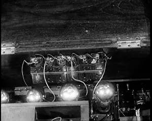 Wiring: Radio Device With Wiring Which Broadcasts King