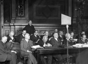 Judiciary: Radio process in Berlin 1934