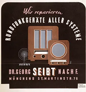 Seibt: Radio repairs advert