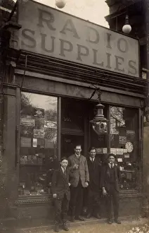 Radios: Radio supplies shop