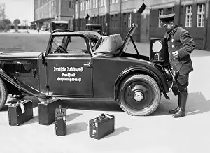Disturbance: Radio wave disturbance car, 1935