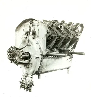 Cooled: RAF 1A air-cooled V-8