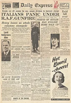 Rothermere: RAF batter Italian forces