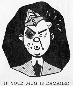 Philip Talmage: RAF cadet with black eye