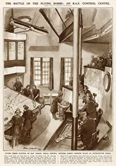 Controllers: RAF Control Centre; Second World War 1944