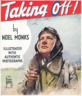 Glances: R.A.F. Pilot Smoking