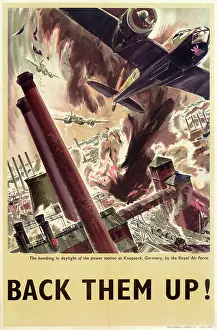 Knapsack: RAF Poster, Back Them Up! WW2
