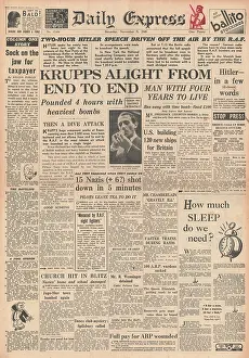 Krupps: RAF raid Krupps factory in Essen