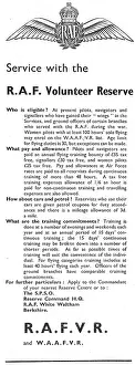 Rafvr: RAF Recruitment - RAFVR
