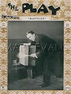 Hornung: RAFFLES ON STAGE 1914