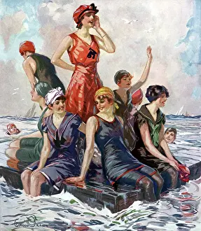 Swimmers: A Raft of Girls