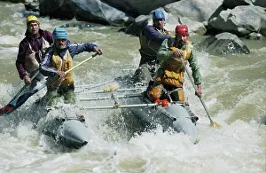 Rapids: Rafting Down Mountain River