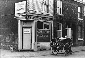 Decay: Rag and Bone Man and cart - Manchester 1973