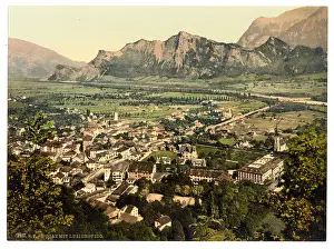 Gall: Ragatz, general view, St. Gall, Switzerland