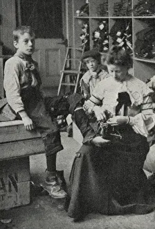 Ragged School Union - Boy Being Clothed