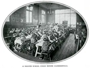 Camberwell: Ragged School Union dinner 1900
