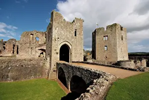 Raglan: Raglan Castle, near Raglan, Gwent