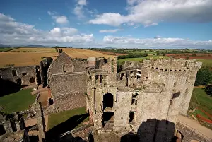 Raglan: Raglan Castle, near Raglan, Gwent
