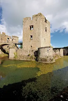 Raglan: Raglan Castle, near Raglan, Gwent
