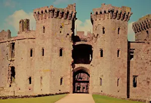 Raglan: Raglan Castle, near Raglan, Gwent