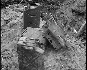 Supposedly: The Rags and A Petrol Can Supposedly Used To