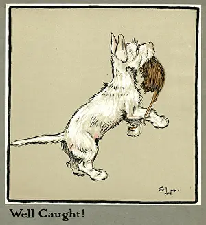 Vermin: Rags the puppy catches a rat