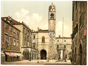 Guardi: Ragusa, Corpi di Guardi Square, Dalmatia, Austro-Hungary