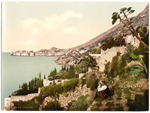 Ragusa: Ragusa, general view, Dalmatia, Austro-Hungary