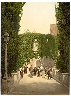 Ragusa: Ragusa, Pilli, (i.e. Pille), Gate, Dalmatia, Austro-Hungary