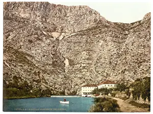 Ragusa: Ragusa, source of the Ombla, Dalmatia, Austro-Hungary