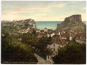 Ragusa: Ragusa, view from the Imperial Hotel, Dalmatia, Austro-Hunga
