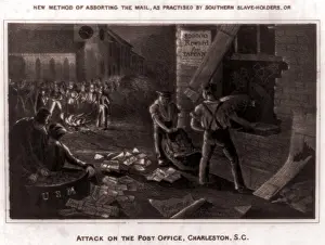 Tappan: Raid on the Charleston post office by a ?