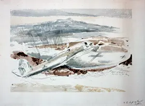The Raider on the Moors - Paul Nash