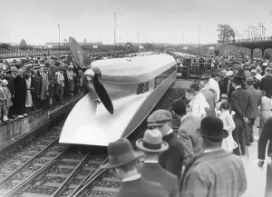 Admire: Rail Zeppelin of the Imperial Railway, 1930
