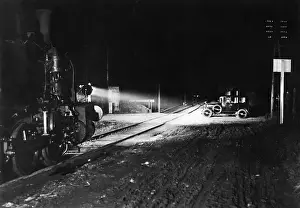 Headlights: Railroad crossing, 1929