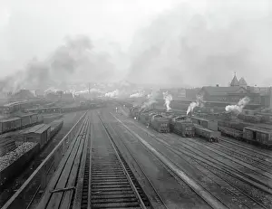Scranton: Railroad - industry - trains - freight