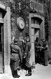 Ardennes: Railroad station in Rumigny, 1940